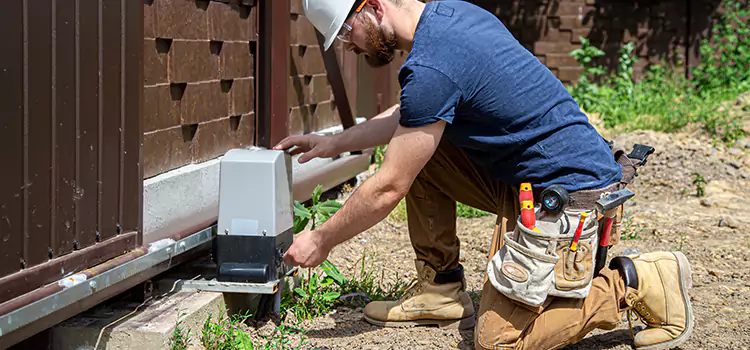 Electric Driveway Gate Installation Hicksville